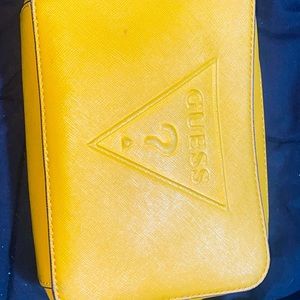 Guess yellow hand bag
